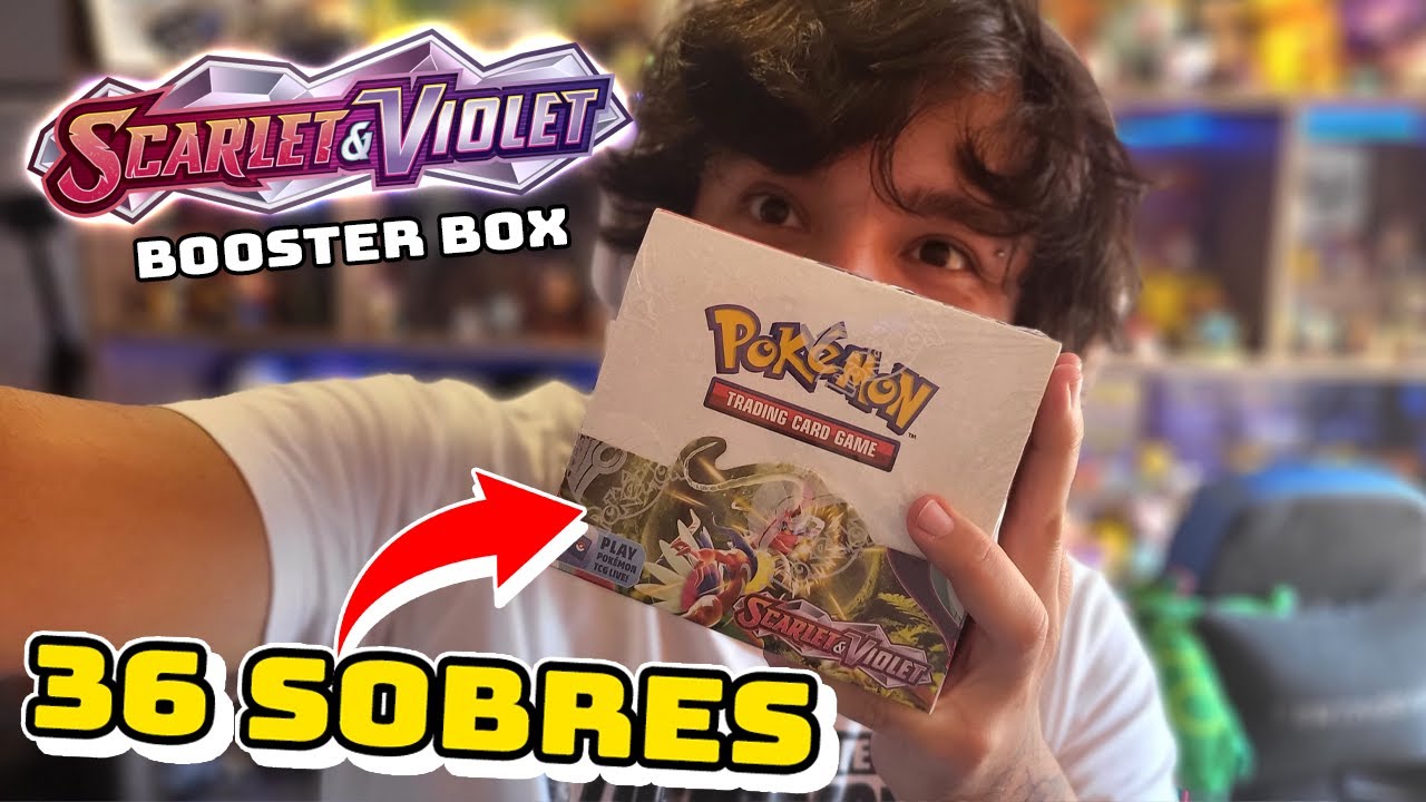 Apertura de 36 sobres termina ESPECTACULAR 📦 Opening Booster Box Escarlet & Violet 📦 Pokemon TCG