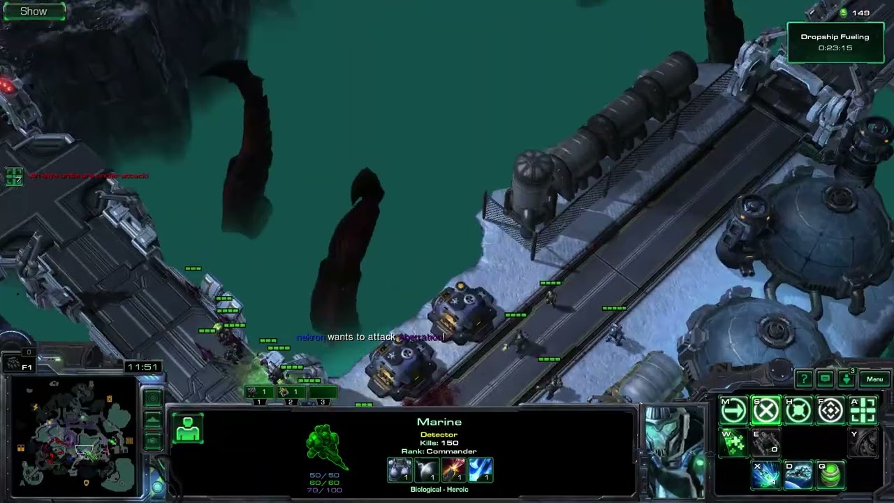 StarCraft 2 - Oh No It's Zombies EU028(Arctic-Z Min. Adv.) || Marine - SG with HPB