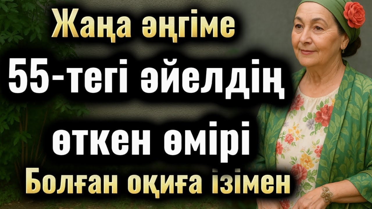 55-тегі әйеллің өткен өмірі. Жаңа әңгіме 2025. Аудиокітап. Болған оқиүалар. Шынайы оқиғалар