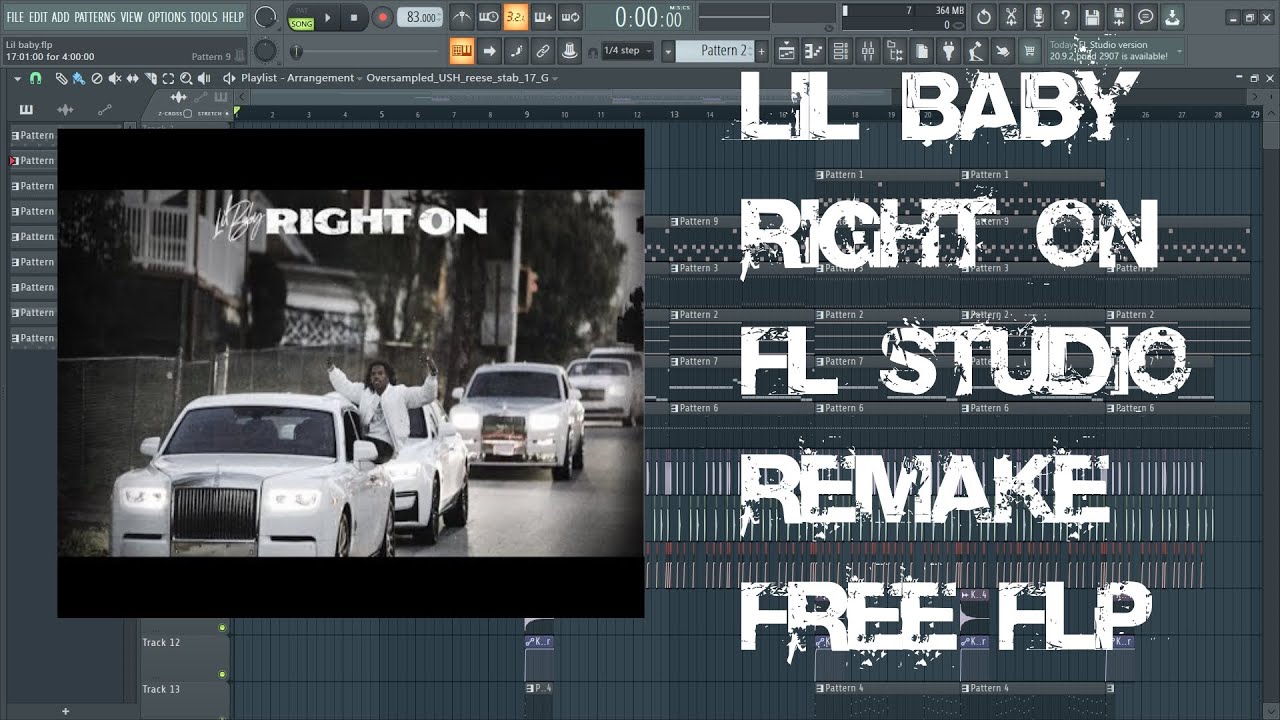 Lil Baby - Right On (Instrumental) + FLP | Free Beat | FL Studio 20