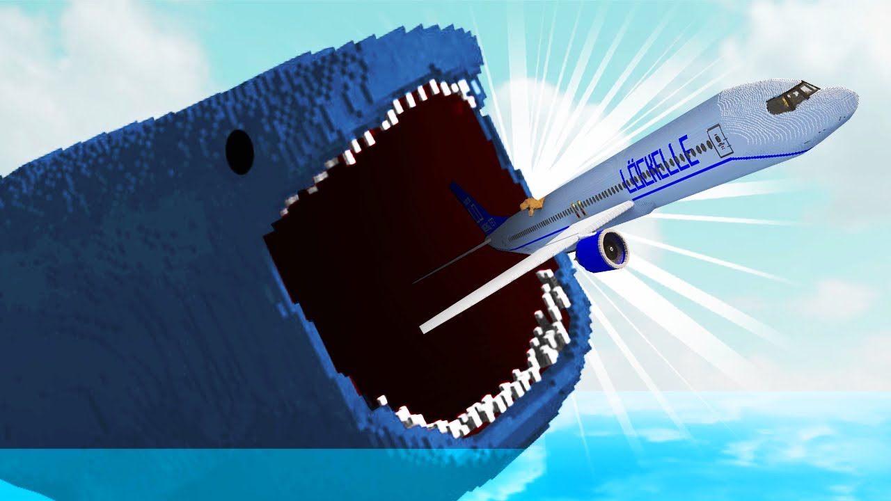 Plane Vs 300 Ton Monster