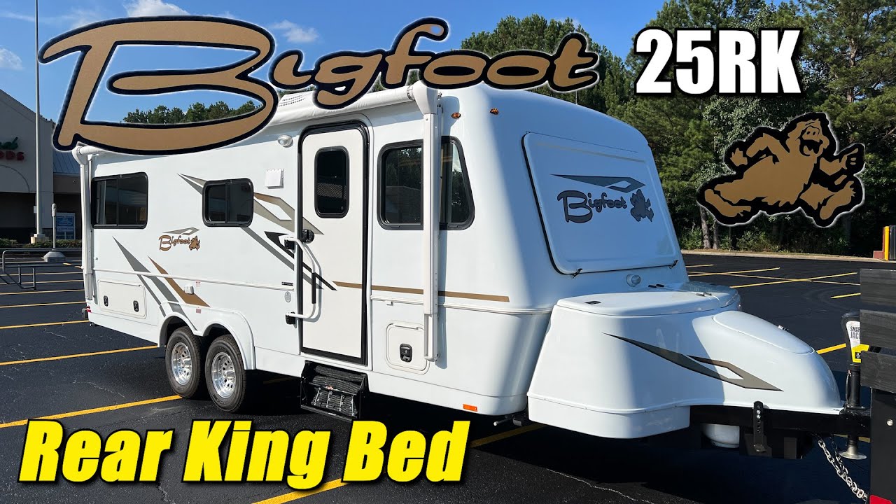 Introducing the Bigfoot 25RK Travel Trailer / Rear King Bed