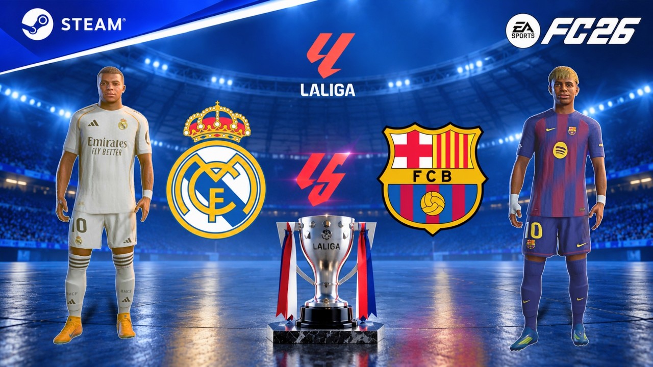 FC 26 - Real Madrid vs FC Barcelona | LaLiga El Clásico Showdown | Mbappé vs Pedri