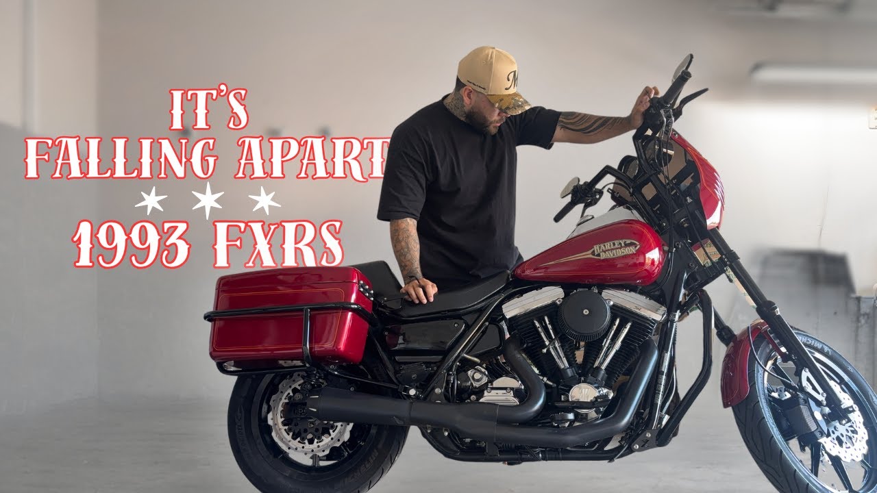 Fixing an OLD FXR 🔧  / 1993 Harley Davidson FXRS