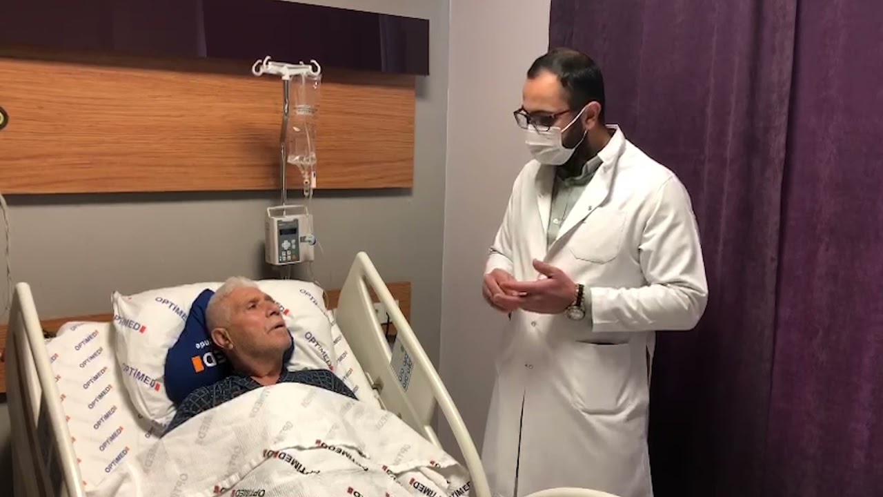 Pnömoni (zatürre) ve kanda enfeksiyon (sepsis) tanısı konan hastamıza koroner by-pass