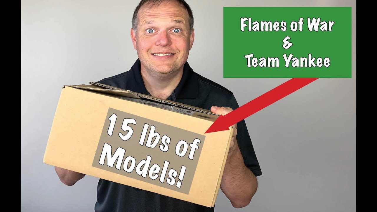 [HUGE UNBOXING!] 15lbs of Flames of War, Team Yankee and Wargames Terrain | Miniatures & Models