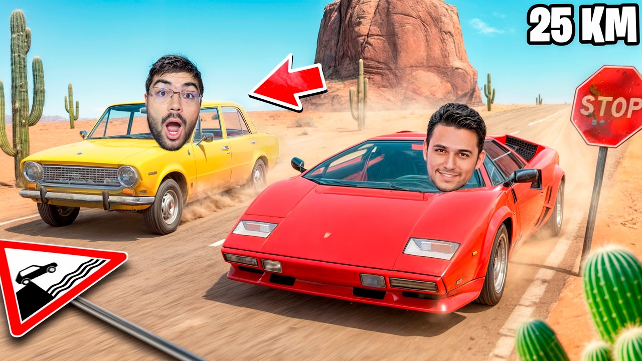 CHO‘LDA OVQAT VA BENZIN TUGADI! 2 TA MASHINA YIG‘DIK! LEKIN YO'L JUDA UZUN (The Long Drive)