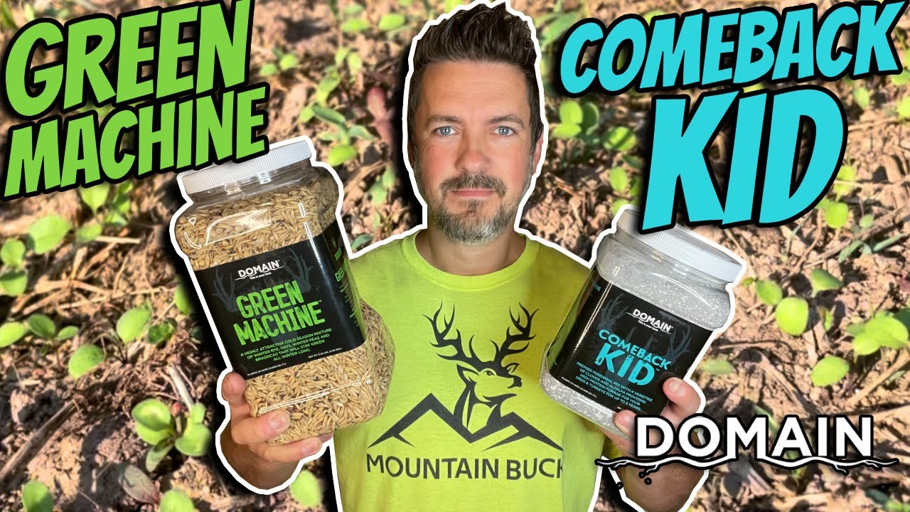 Domain Outdoor Green Machine & Comeback Kid Food Plot: ATV / UTV Till with Black Boar Implements