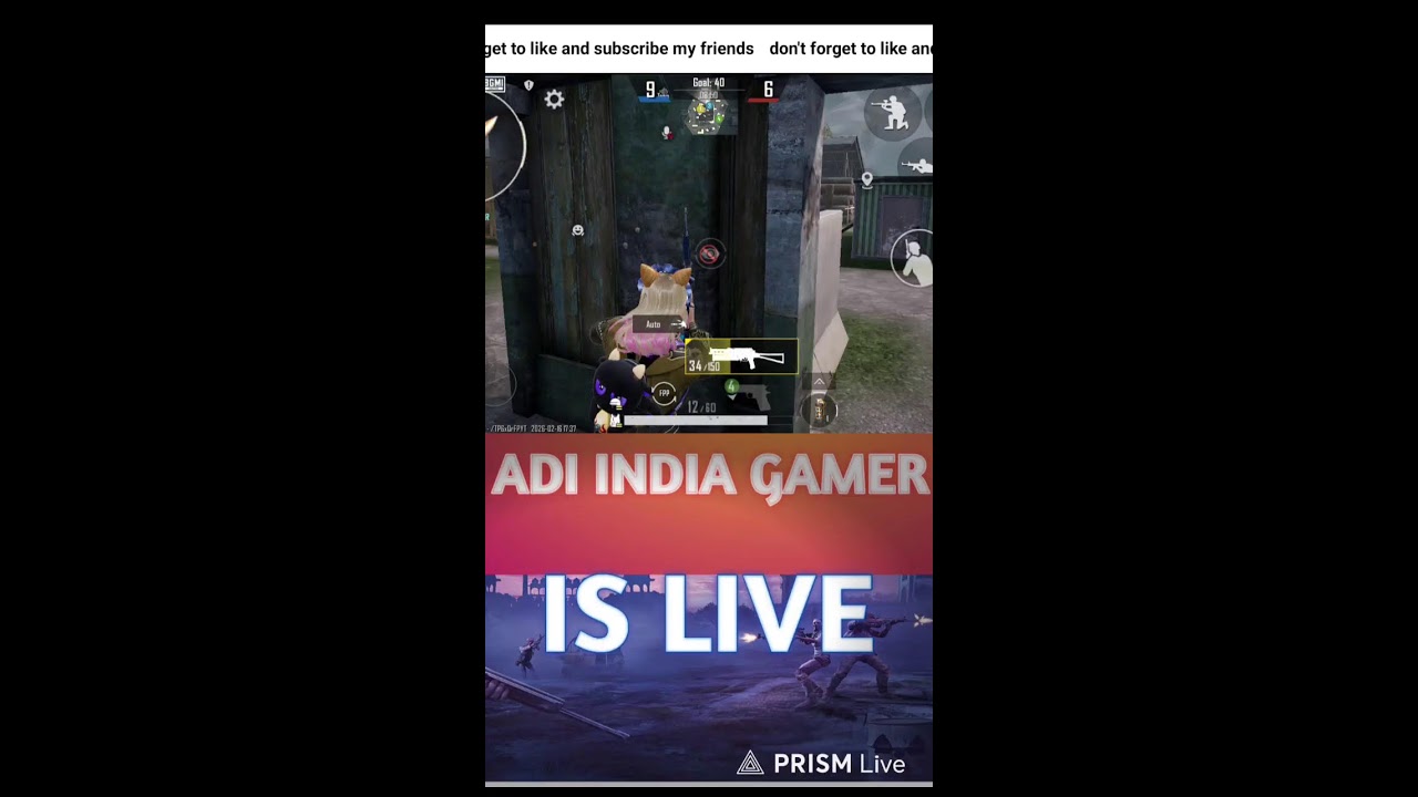 Live streaming of Adi indian gamer