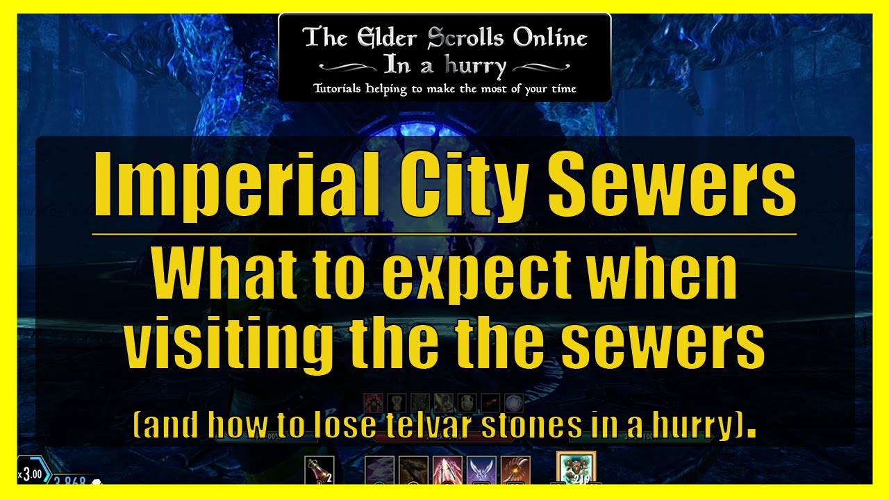 Imperial City Sewers how to guide.