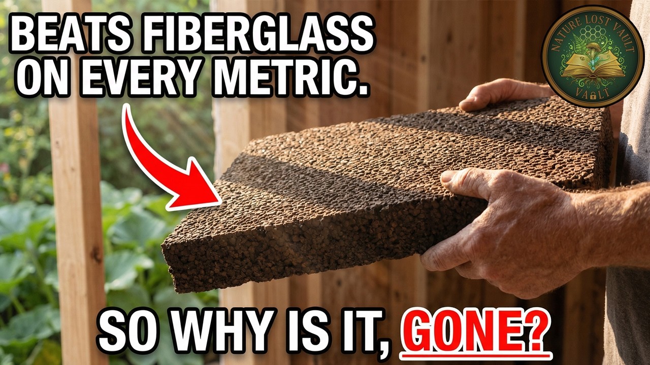 Beats Fiberglass on Every Metric. Costs Nothing to Harvest. So Why Are Your Walls Still Toxic?