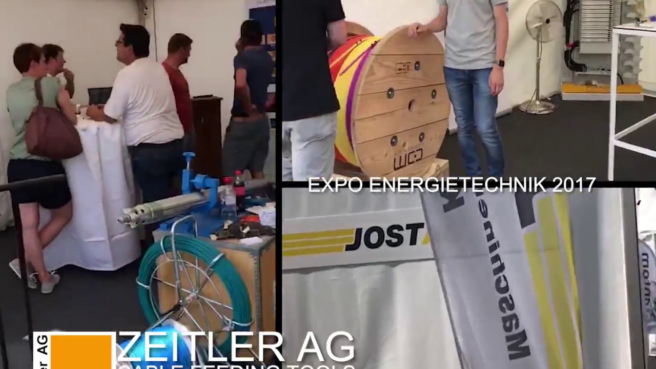 Zeitler AG pull line feeding equipment at the EXPO Energietechnik 2017