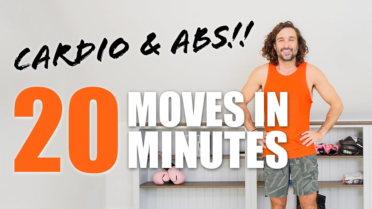20 Moves in 20 Minutes!! CARDIO & ABS Workout | Joe Wicks Workouts
