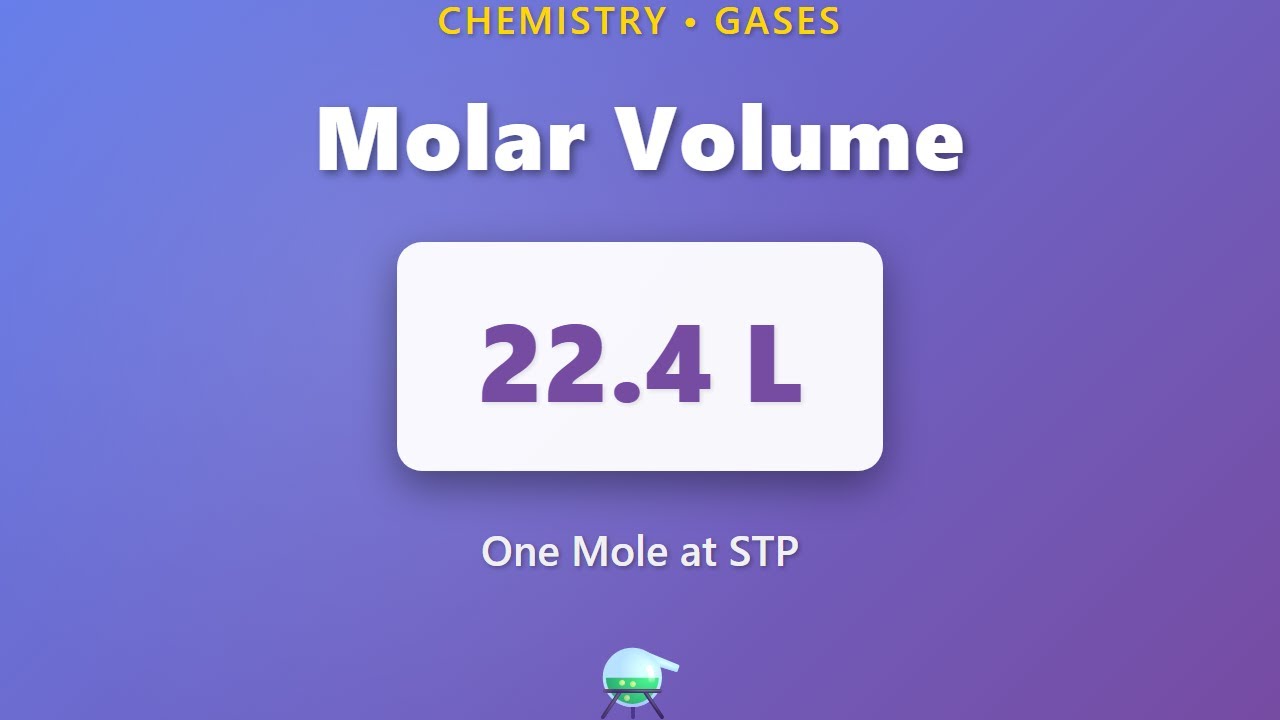 Molar Volume of Gases: 22.4 L at STP Explained | Chemistry Basics