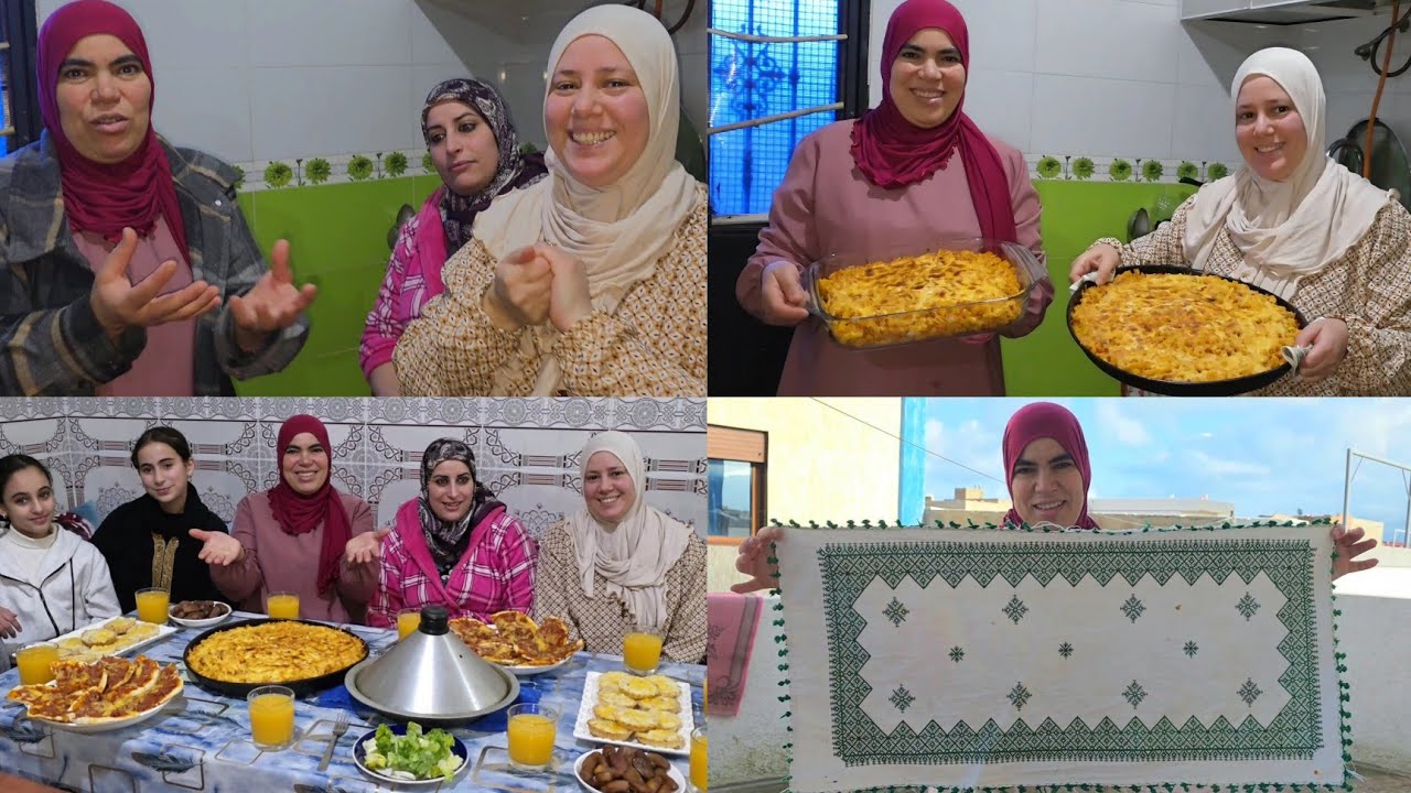 عراضة عند فاطمة زهرة شوفو شنو وجدات لينا قصة أيوب وأسامة مع الحاجة😍