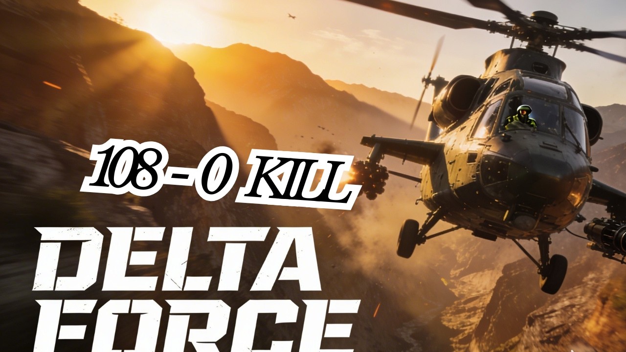 Delta Force world record attempt 108-0 attack heli