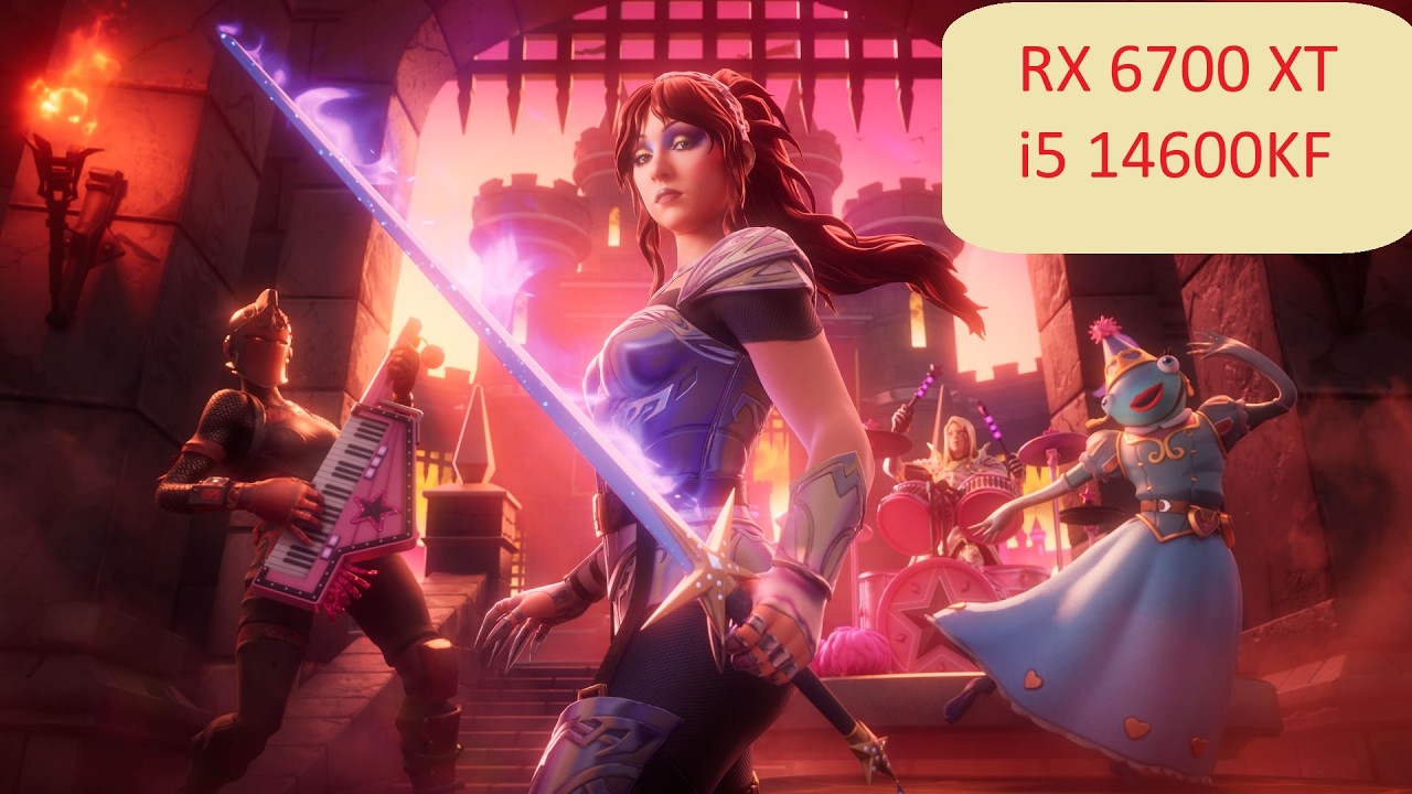 RX 6700 XT - Fortnite Chapter 7 Season 1 PERFORMANCE MODE