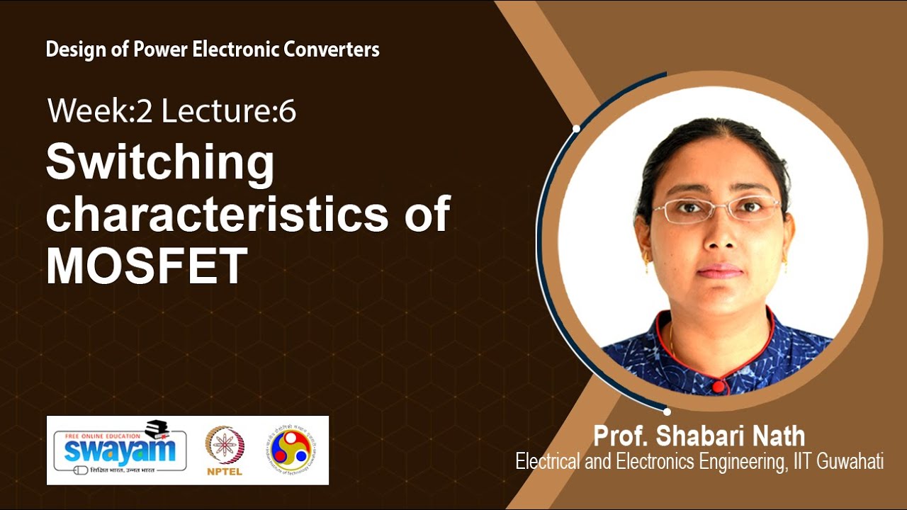 Lec 14: Switching characteristics of MOSFET