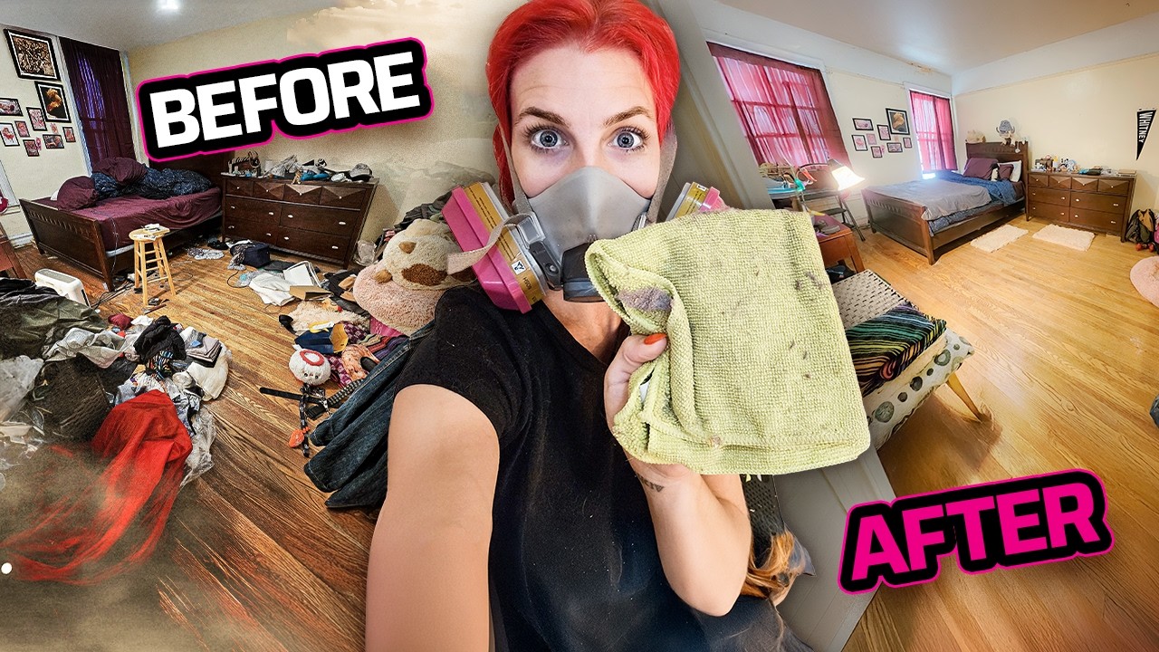 She Couldn’t Live Here—Shocking Clean for Mental Health 🫧🏠
