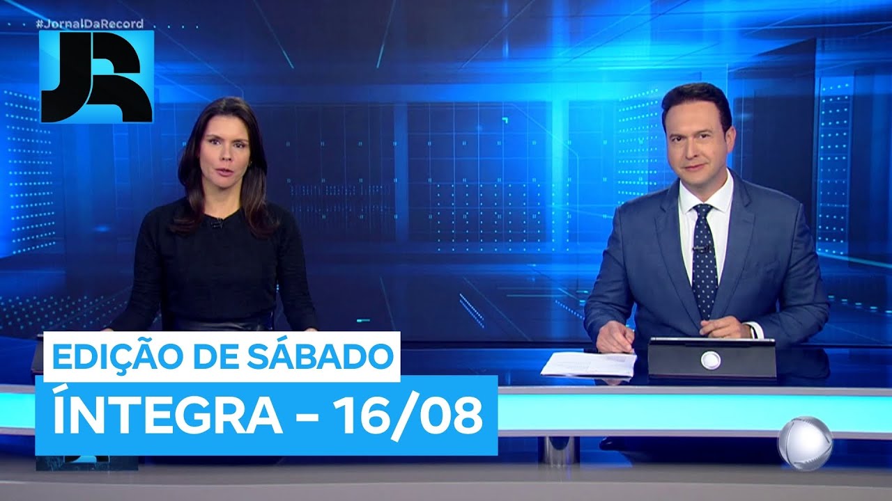 Assista à íntegra do Jornal da Record | 16/08/2025