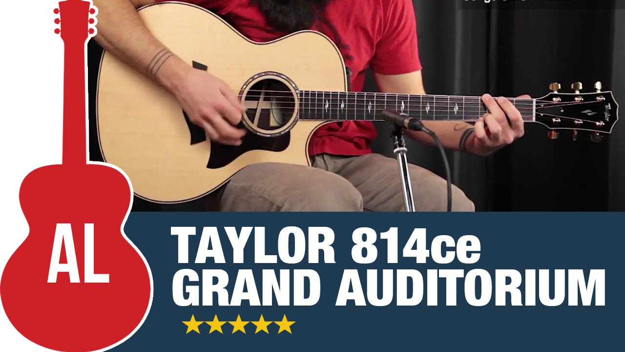 Taylor 814ce Grand Auditorium (Redesigned for 2014)