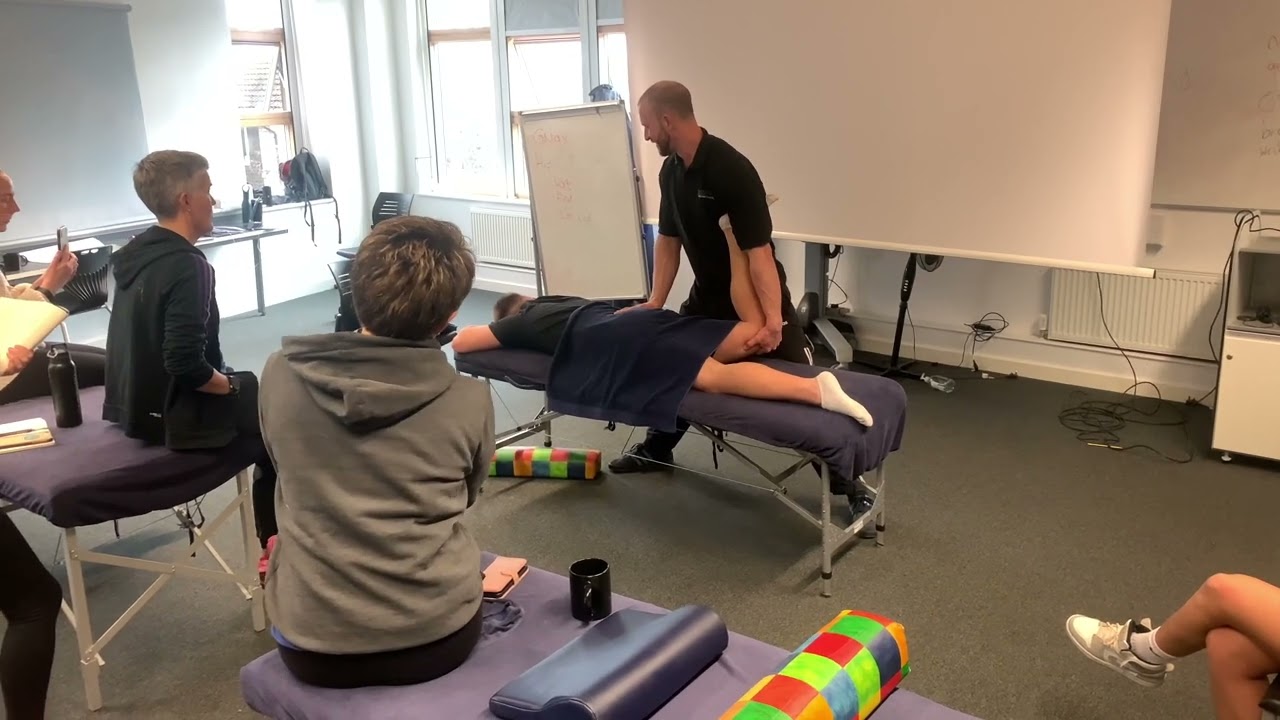 Gluteus Maximus Positional Release (Strain/Counter-strain) technique