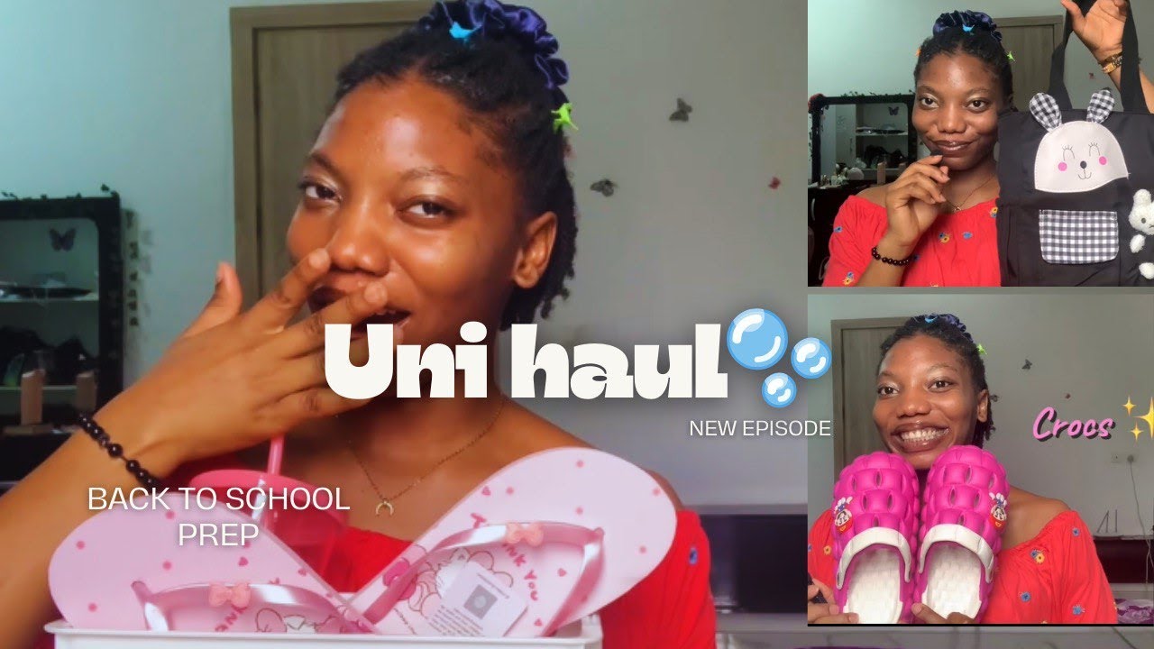 UNIVERSITY HAUL| AESTHETIC| BACK TO SCHOOL PREP| Yourgirlcrystal:)