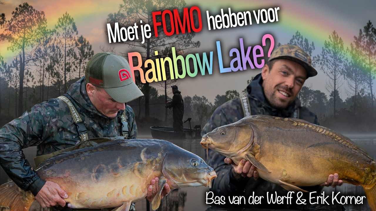 Moet je FOMO hebben voor RAINBOW LAKE?? | Karpervissen - Bas van der Werff & Erik Korner