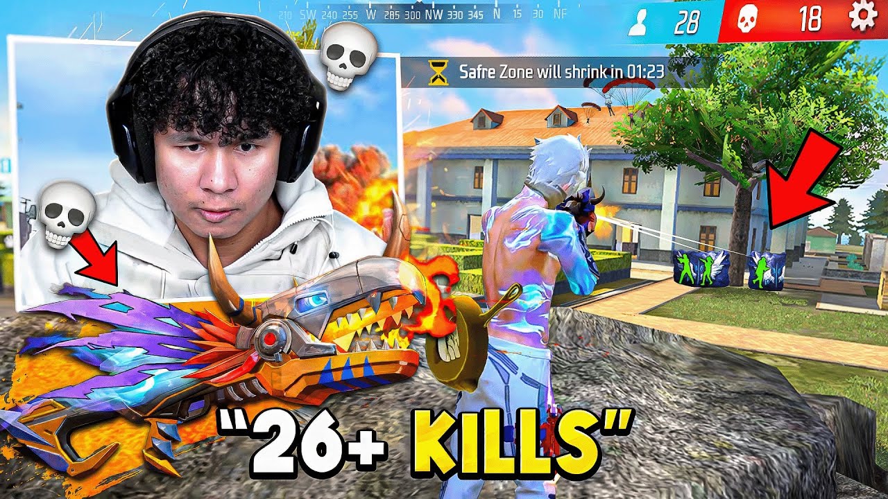 New Bizon Better than Evo Guns Challenge in 1 vs 4 - Tonde Gamer 