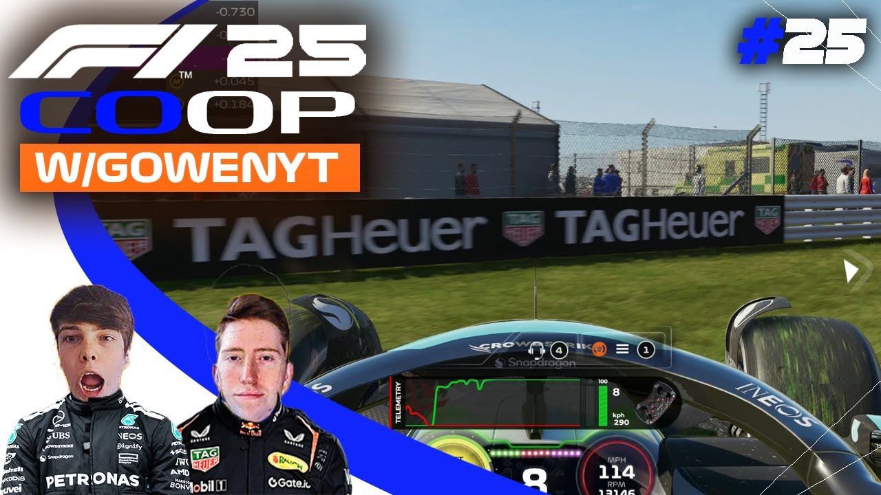 Я ПРОКЛЯТ на этой трассе? F1 25 COOP Карьера | S2 Раунд 9 Гран-при Великобритании