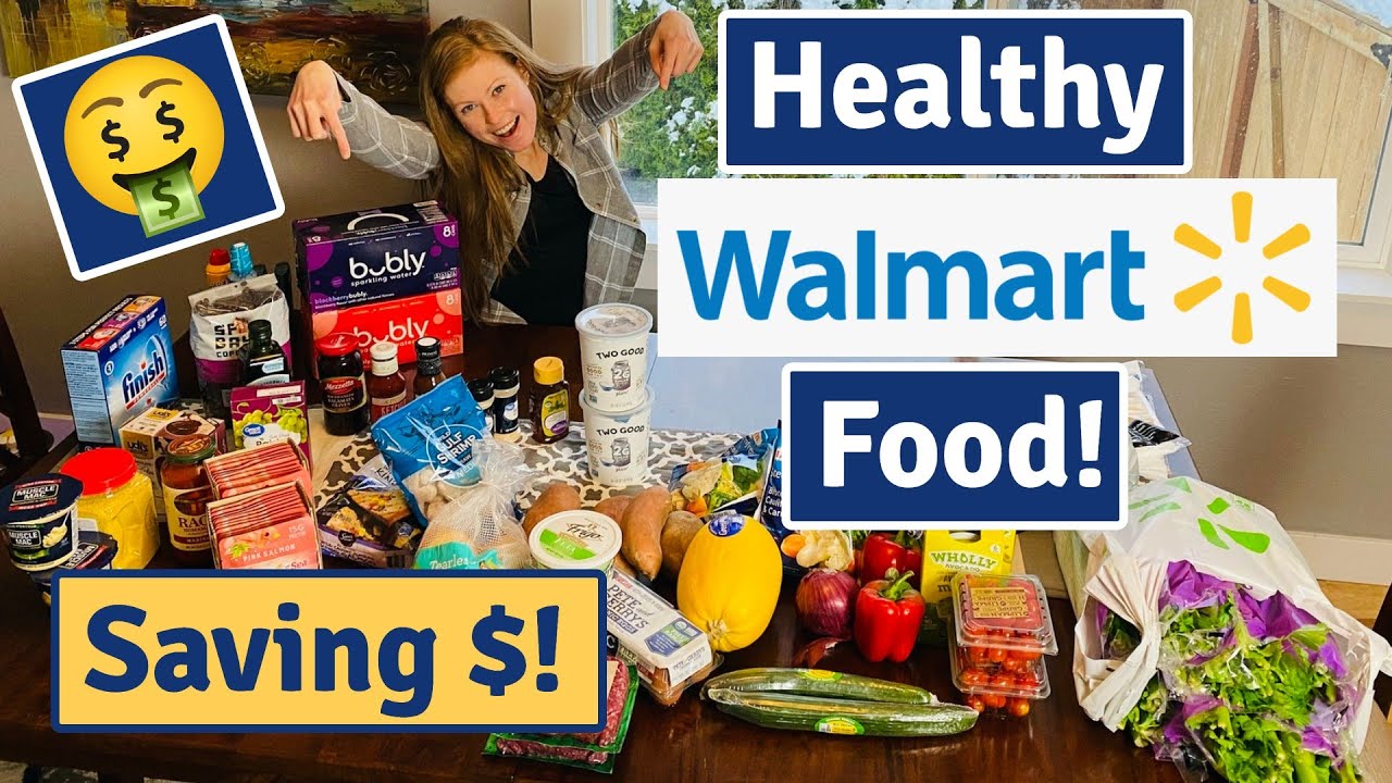 Budget Friendly! Walmart Healthy Grocery Shopping on a Budget | Eating Healthy with Prices