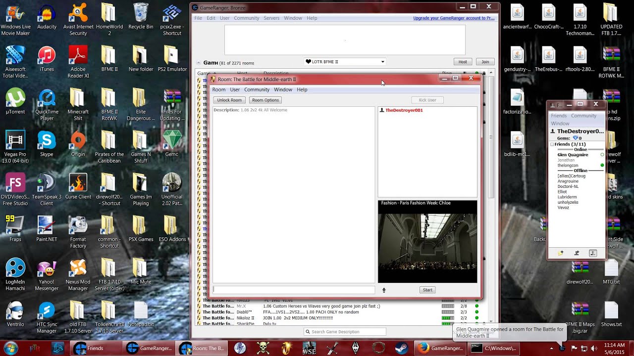 How To Play LOTR BFME 2 Online Through GameRanger