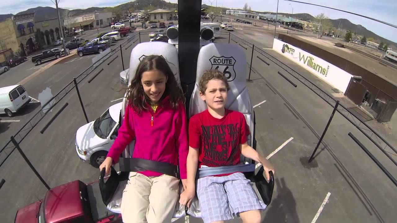 Route 66 Zipline as shown on Arizona Highways Television