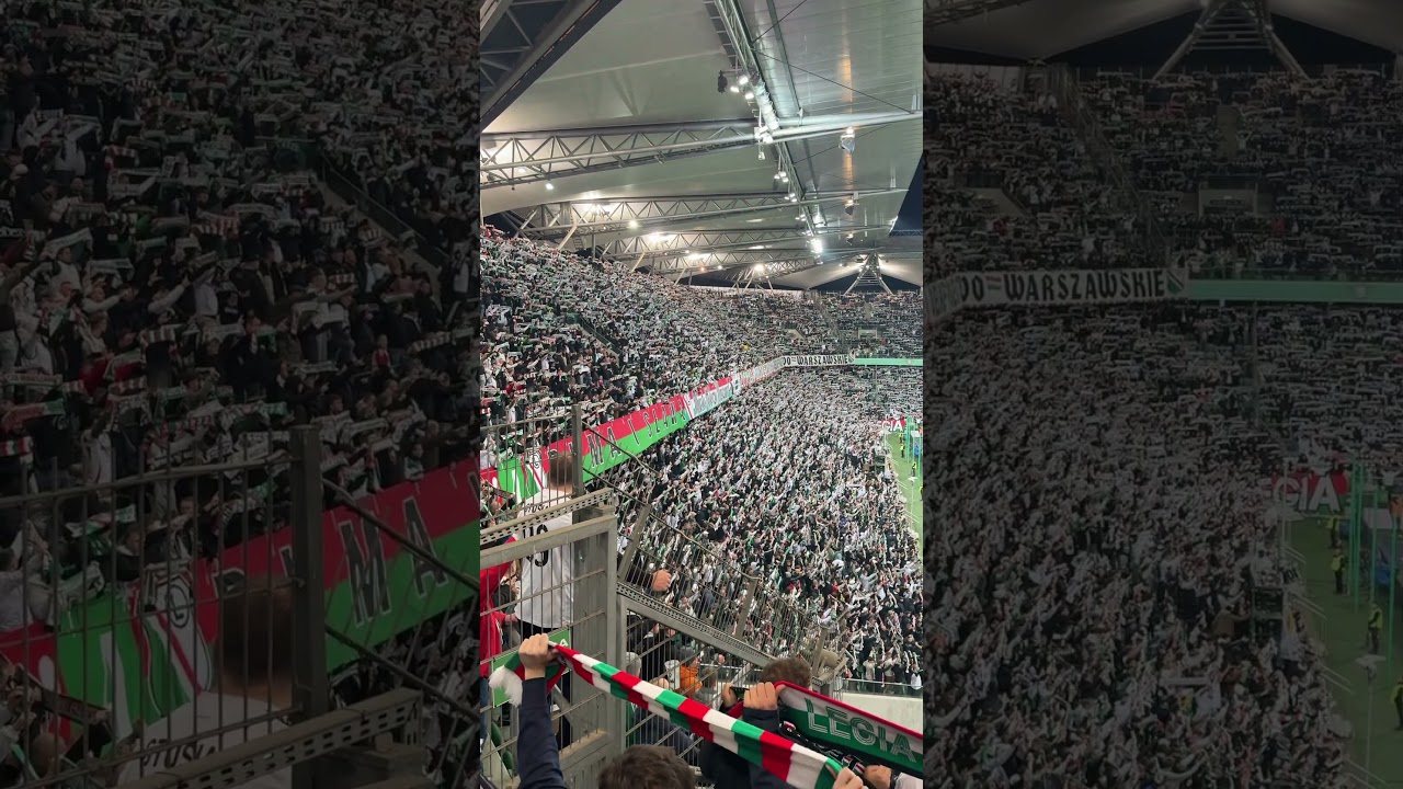 Legia Warszawa vs Lech Poznań&nbsp;#ultras zyleta crazy amazing atmosphere #polandfootball #legiawarsaw