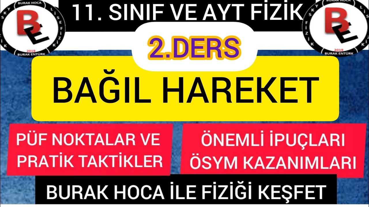 Bağıl Hareket ( Nehirde Hareket ) (PDF)(11.Sınıf Ve AYT )