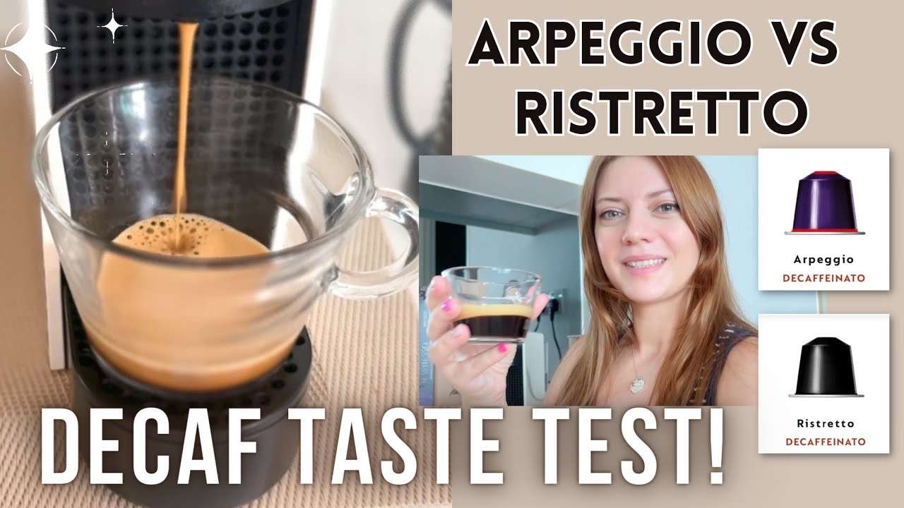 Nespresso Ristretto Decaf vs Arpeggio Decaf | Are they good? #review