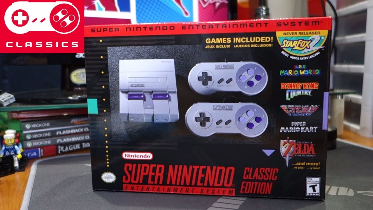 Super Nintendo Classic Edition Unboxing (SNES Classic)