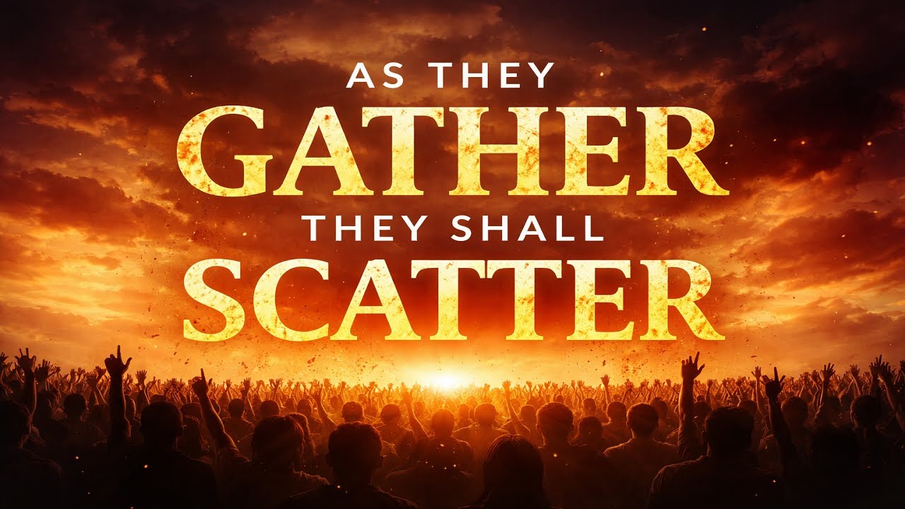AS THEY GATHER  THEY  SHALL  SCATTER