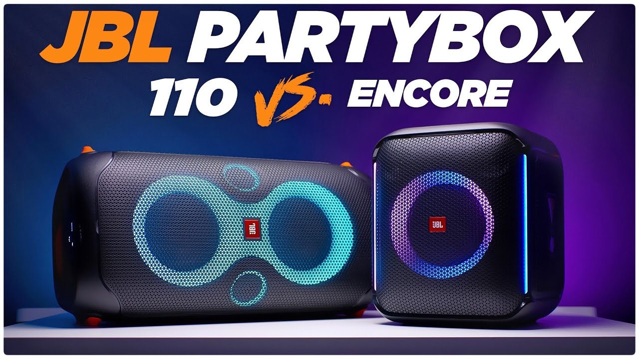 JBL Partybox Encore vs. Partybox 110 | Bass Test