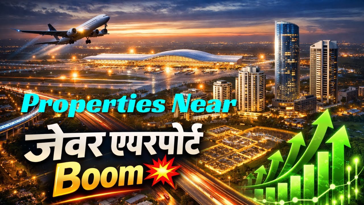 Modern India&rsquo;s Next Investment Hub | Jewar Airport Belt Explained #yeidaplots #jewarairportproperty