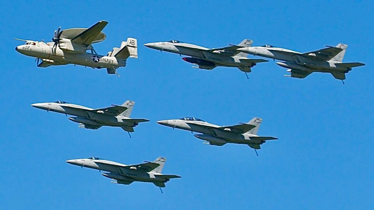 NAS Oceana Airshow 2023: Air Power Demo & Fleet Flyby Spectacular!