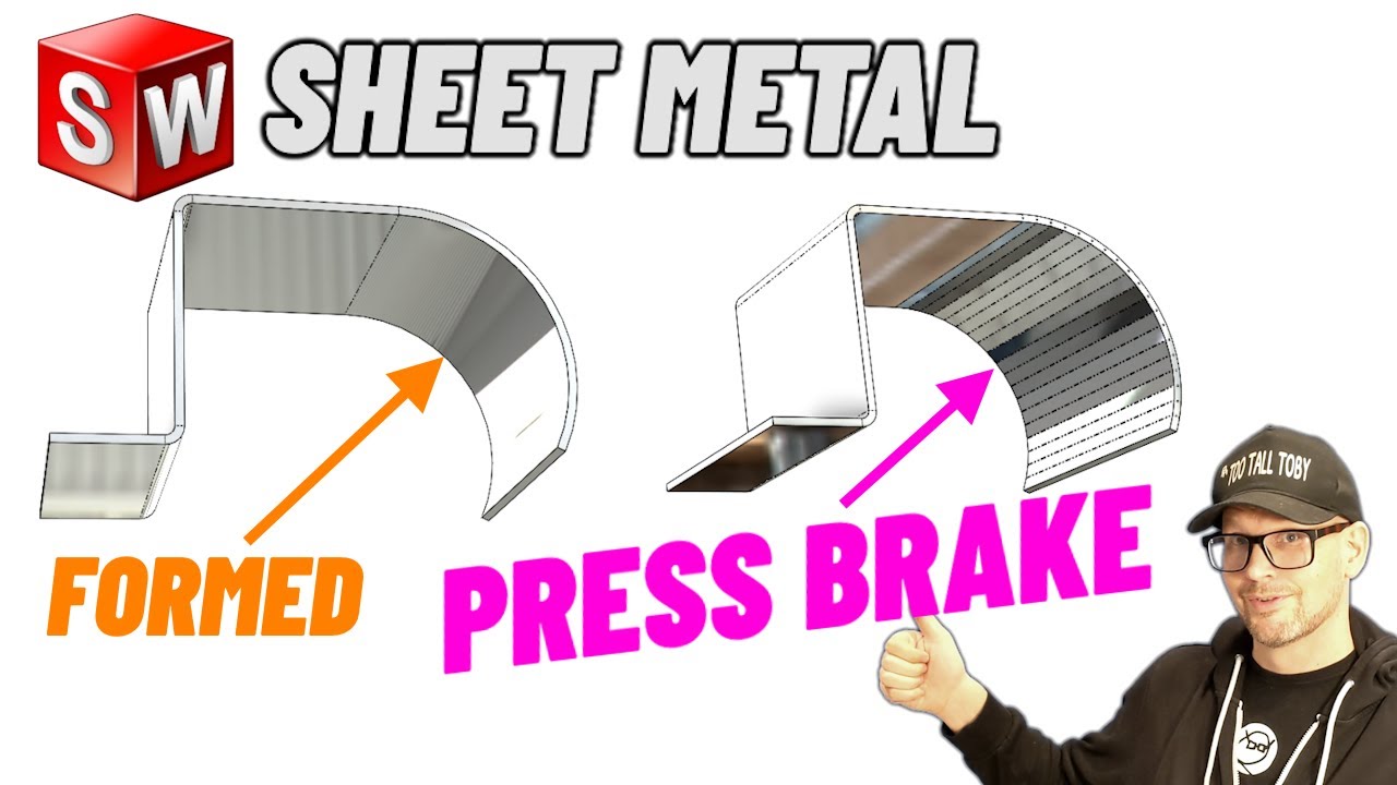 SolidWorks Sheet Metal Designed for PRESS BRAKE