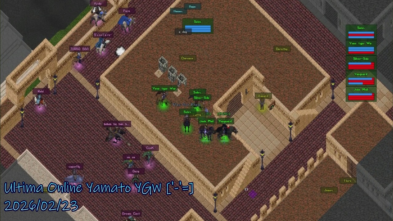 [Ultima Online] (ウルティマオンライン) Yamato YGW 2026/02/23