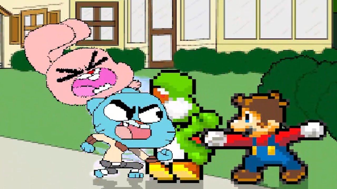 TEAM GUMBALL & ANAIS WATTERSONS vs TEAM SUPER BETTER MARIO & YOSHI | BEST OF 3