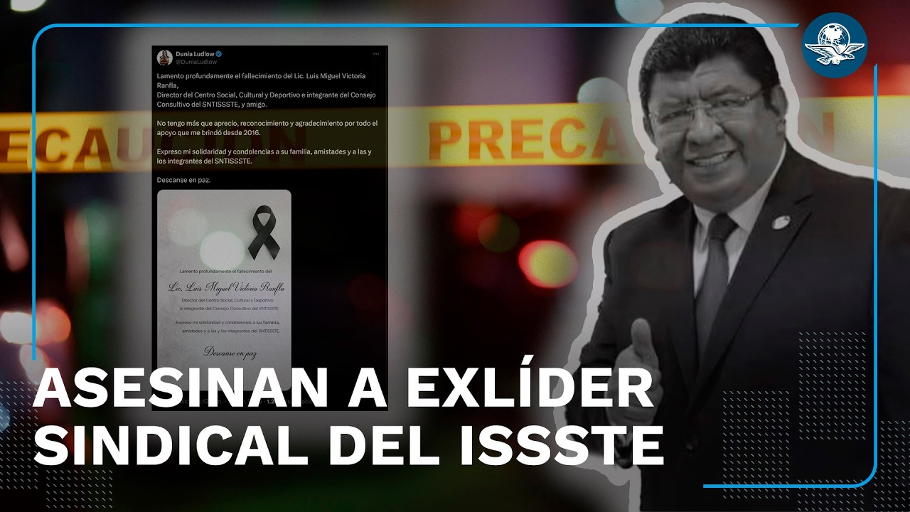 ¿Quién era el exlíder sindical del ISSSTE que fue asesinado en Periférico Sur?