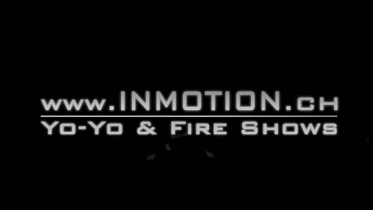 inmot!on - Yo-Yo, UV & Fire Shows -- UV-Blacklight Teaser 2010 --