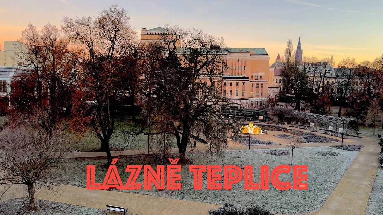 ♨️ Lázně Teplice – místo klidu, historie a lázeňské elegance ♨️