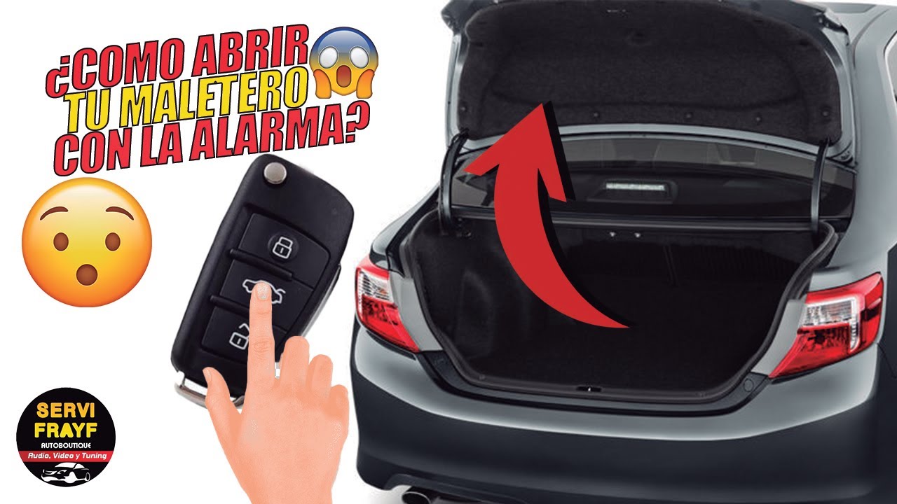 TUTORIAL DE INSTALACION DE SISTEMA DE APERTURA DE MALETA CON CONTROL DE ALARMA #alarmas #tutorial