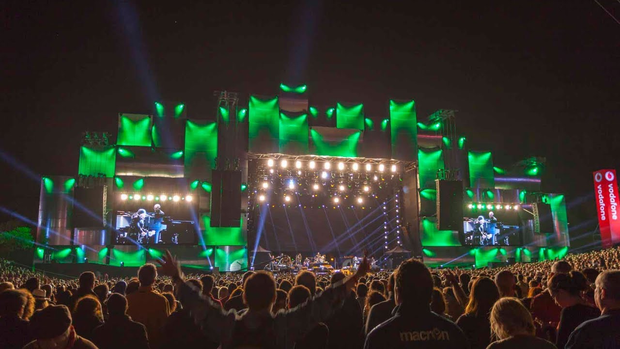 Rock in Rio Lissabon 2014 - Lichtdesign und Preprogramming mit bright!, Capital Lighting und PRG