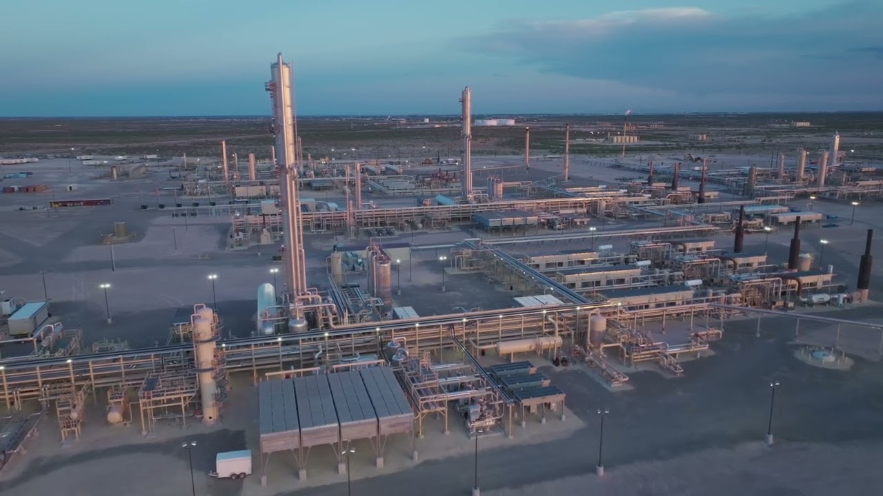 West Texas - Oil and Gas Fields 4K